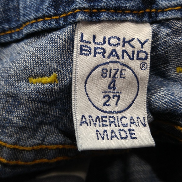 Lucky Brand Elite Crop Capri Jeans Women 4 27 A087 - Picture 7 of 8